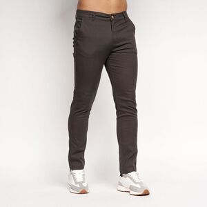 Crosshatch Mens Roysden Chinos / Charcoal